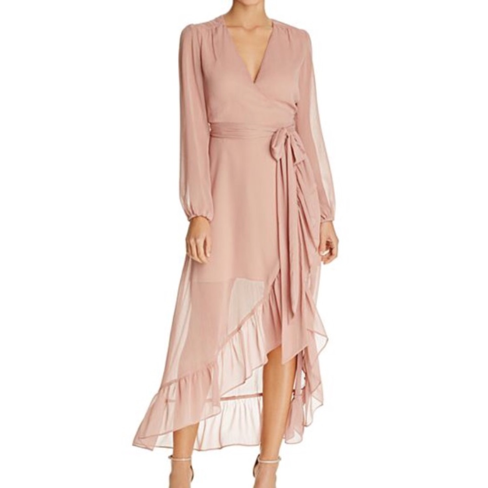 WAYF wrap dress